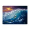 Trademark Fine Art Anthony Casay 'Surfer Over Water' Canvas Art, 24x32 ALI20258-C2432GG